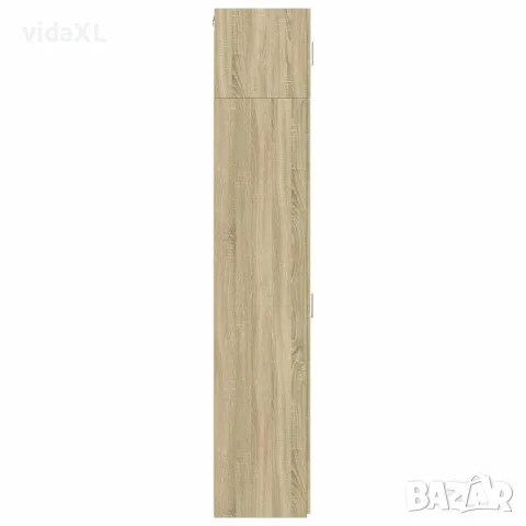 vidaXL Тесен шкаф, сонома дъб, 30x42,5x225 см, инженерно дърво, снимка 7 - Бюфети - 56146905