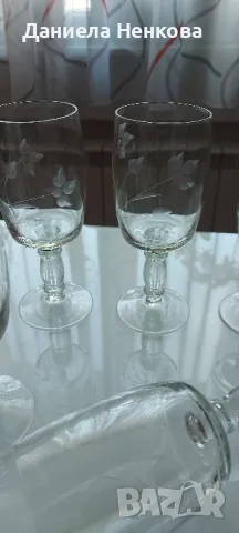 Кристални чаши за вино, снимка 5 - Сервизи - 48797503