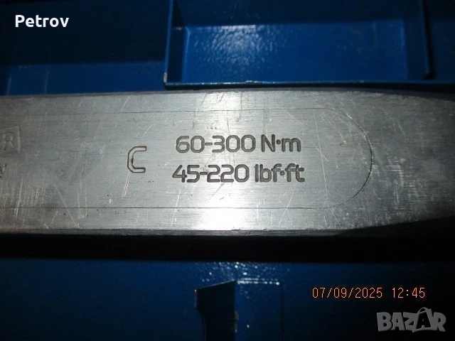 GEDORE - DREMOMETER - Typ C - MADE IN GERMANY - 1/2" PROFI Динамометричен Ключ 60 - 300 Nm !!!!!!!!!, снимка 3 - Ключове - 51992091
