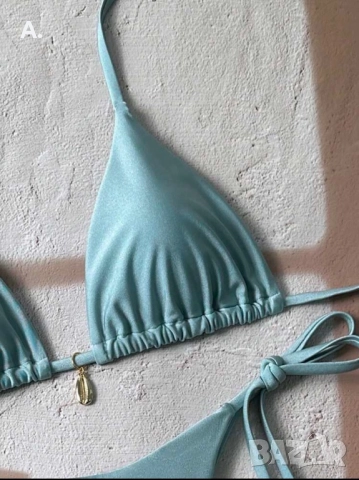 Бански с блестящи частици , снимка 2 - Бански костюми - 51470086