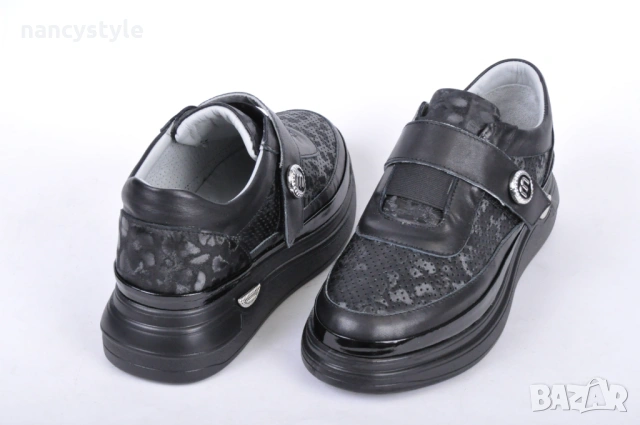 NEW! Ежедневни дамски обувки с лепка - Два цвята, снимка 4 - Дамски ежедневни обувки - 53947888