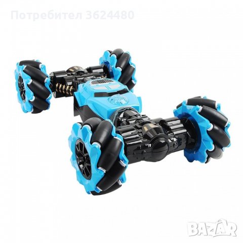 Голяма кола с акумулаторна батерия, сензорно дистанционно за управление с ръка и стандартно дистанци, снимка 13 - Коли, камиони, мотори, писти - 39994183