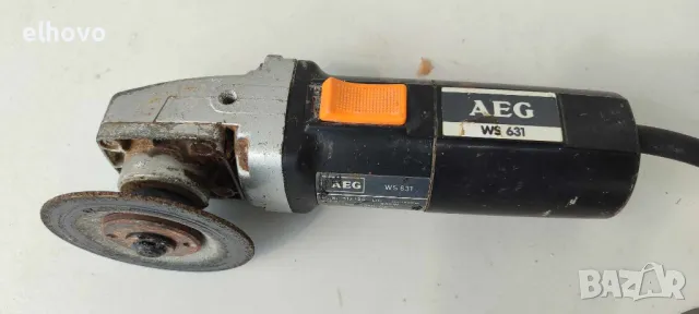 Ъглошлайф AEG WS 631, снимка 3 - Други инструменти - 49761378