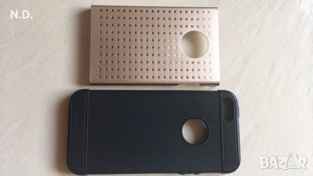 Кейсове, калъфи за iPhone 5/5s/5se(черен/златен, прозрачен) и за 6/6s(прозрач.и св.зелен), снимка 5 - Калъфи, кейсове - 24708214