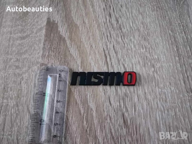 Nissan Nismo черен с червено надпис малък размер, снимка 3 - Аксесоари и консумативи - 52612193