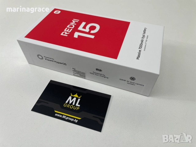 Xiaomi Redmi 15 128GB / 6GB RAM Dual-SIM, нов, снимка 5 - Xiaomi - 51849821