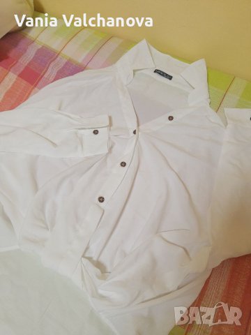 Бяла риза Shein, снимка 1