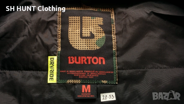 BURTON Ski Snowboard Kids Jacket размер 10-12 г. / 136-147 см детско ски сноуборд яке 28-53, снимка 13 - Детски якета и елеци - 52160491