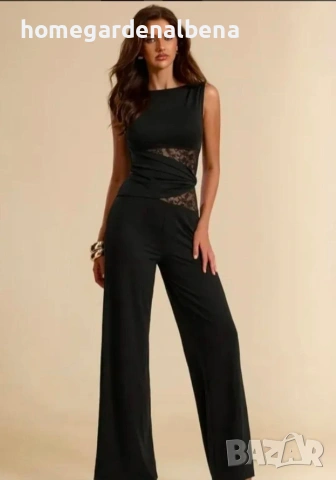 Елегантен дамски гащеризон с дантела , снимка 3 - Гащеризони - 54348025