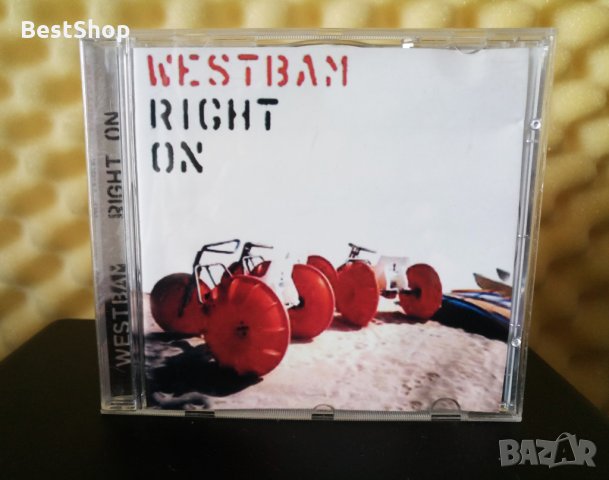 Westbam - Right on, снимка 1 - CD дискове - 30424359