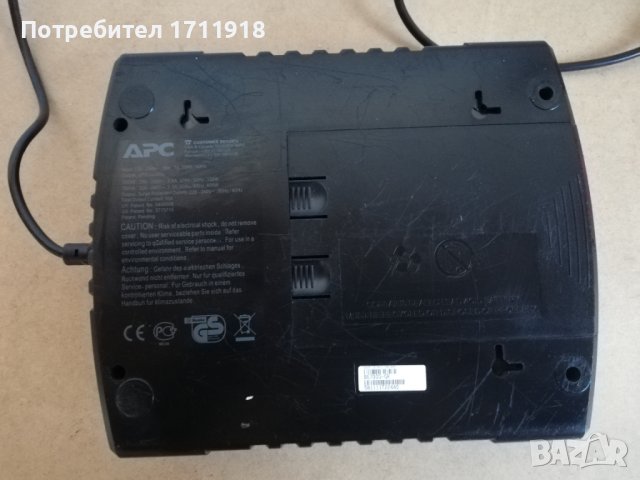 UPS APC Back-UPS ES, 700VA/405W, OFF Line, снимка 5 - UPS захранвания - 42815246