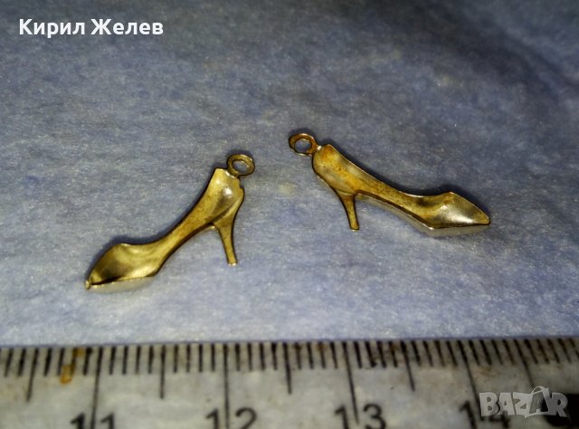 Две ЕЛЕГАНТНИ СРЕБЪРНИ ДАМСКИ ПАНТОФКИ ОБУВКИ - АРТ ВИСУЛКИ 40055, снимка 6 - Бижутерийни комплекти - 42380572