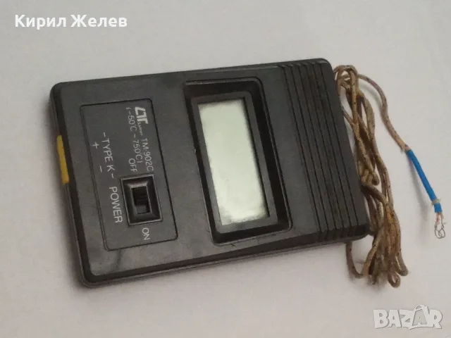 Цифров термометър ТМ920С използван, снимка 2 - Термометри, влагомери, хигрометри и барометри - 56443852