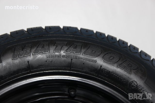 Резервна гума Skoda Fabia (2000-2014г.) 57.1 / 5x100 / Шкода Фабия / 14 цола / джанта, снимка 5 - Гуми и джанти - 38088733