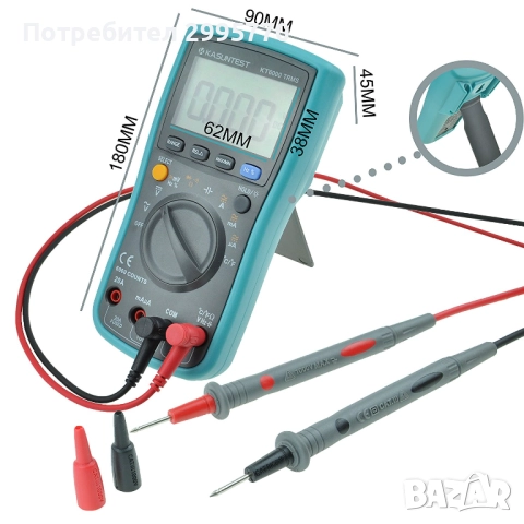 Универсален цифров мултимер, снимка 3 - Друга електроника - 52888352