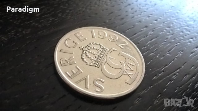 Mонета - Швеция - 5 крони | 1992г., снимка 1 - Нумизматика и бонистика - 29773701