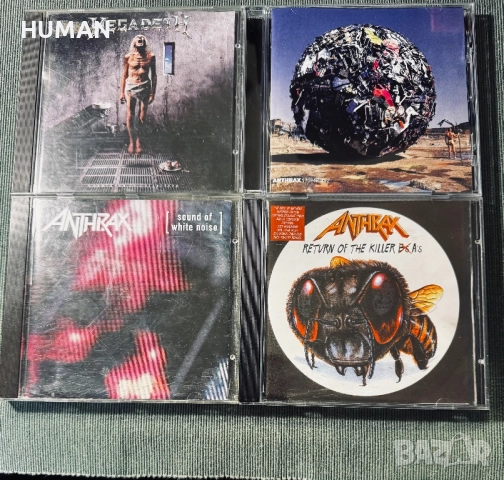 Megadeth - Annihilator - Anthrax , снимка 9 - CD дискове - 52662968