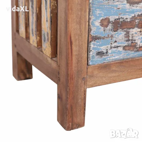 vidaXL Нощно шкафче, 41x30x50 см, махагоново дърво масив, снимка 9 - Скринове - 56146545