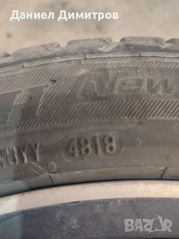 Алуминиеви джанти с летни гуми , снимка 3 - Гуми и джанти - 54321408