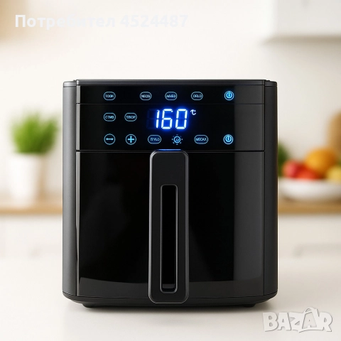 Air Fryer 32852A Две в 1/ 4.3L + top grill - 1500W (NEW).