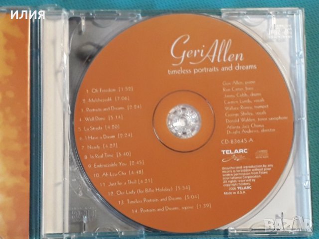 Geri Allen – 2006 - Timeless Portraits And Dreams(Contemporary Jazz), снимка 3 - CD дискове - 42744591