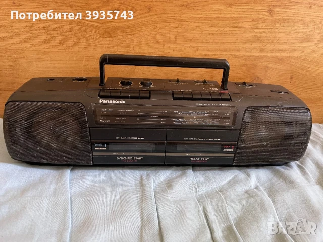 Panasonic RX FT510 boombox , снимка 3 - Радиокасетофони, транзистори - 50631818