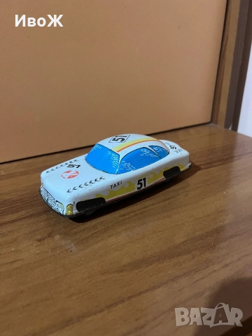 Стара ламаринена количка, снимка 2 - Колекции - 52818896