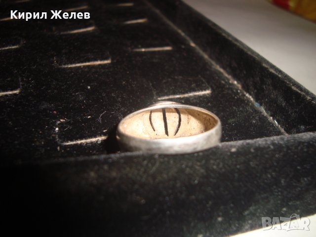 СРЕБЪРЕН АРТ ПРЪСТЕН МАЙСТОРСКА РЪЧНА ИЗРАБОТКА ВИНТИДЖ СТИЛ 17541, снимка 10 - Пръстени - 31309303