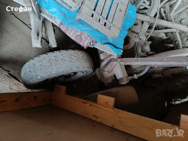 каруци с дървени и със автомобилни джанти, снимка 3 - Декорация за дома - 53078966