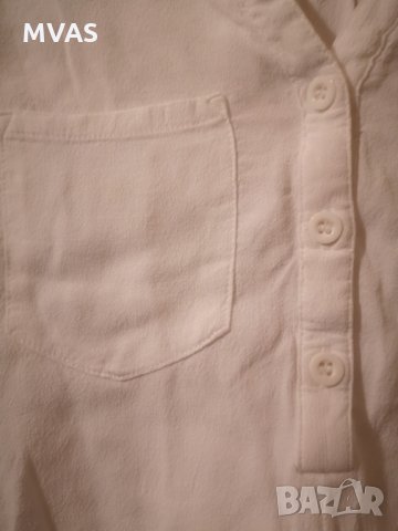 Нова плажна бяла блузка S размер лятна, снимка 3 - Корсети, бюстиета, топове - 33738692