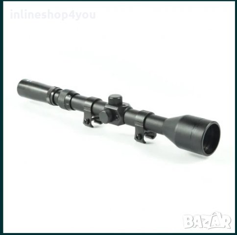 Оптика (3-7х20мм) за малокалибрена/въздушна пушка, снимка 3 - Оборудване и аксесоари за оръжия - 33854824