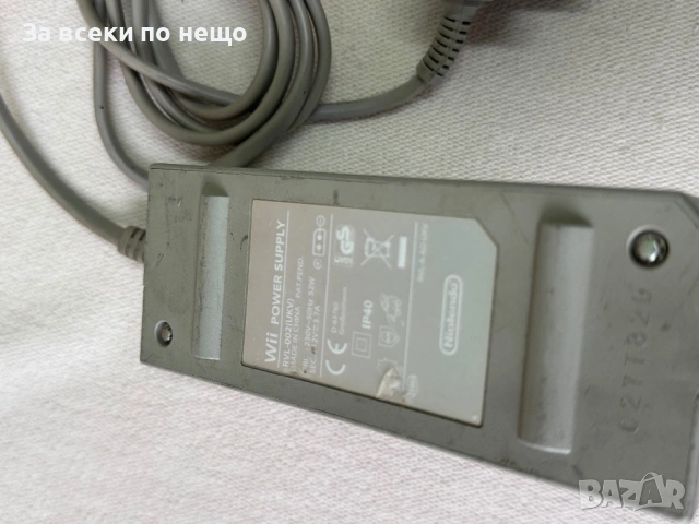 Оригинално зарядно за Nintendo Wii, снимка 3 - Аксесоари - 54262601