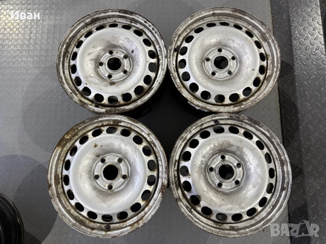 46р. Железни 16" Джанти 5х112 за -VW/AUDI/SKODA/VAG-6.5Jx16H2, ET33