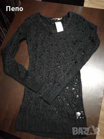 Ефектна блузка, снимка 1 - Блузи с дълъг ръкав и пуловери - 31301728