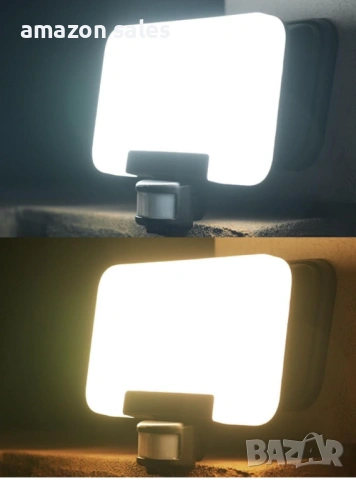 OREiN LED прожектор със сензор за движение външен монтаж 2800 lm,2700/4000/6500K 24W , снимка 10 - Лед осветление - 54167023