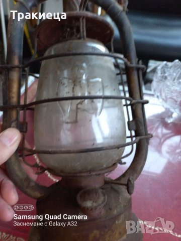 Стар немски газен фенер, снимка 5 - Антикварни и старинни предмети - 38431260