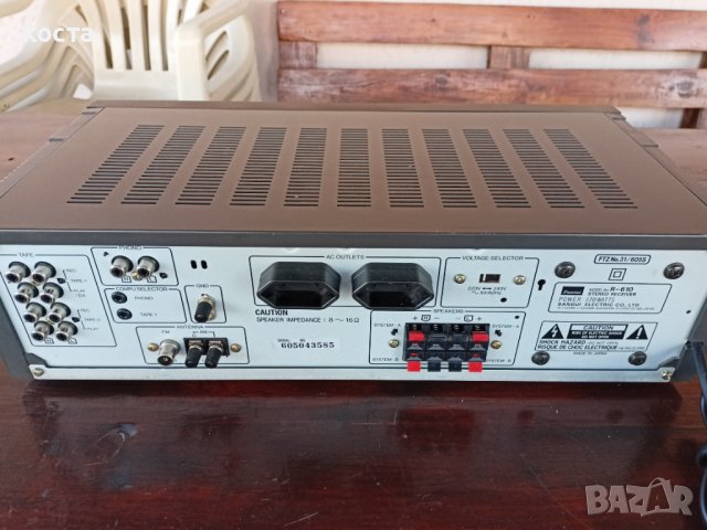 Sansui R-610, снимка 10 - Ресийвъри, усилватели, смесителни пултове - 37626394