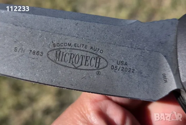Оригинални нови ножове Microtech, снимка 10 - Ножове - 56449597