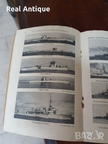 Антикварна немска книга- Германски военен флот- 1940 г, снимка 9 - Антикварни и старинни предмети - 39396701