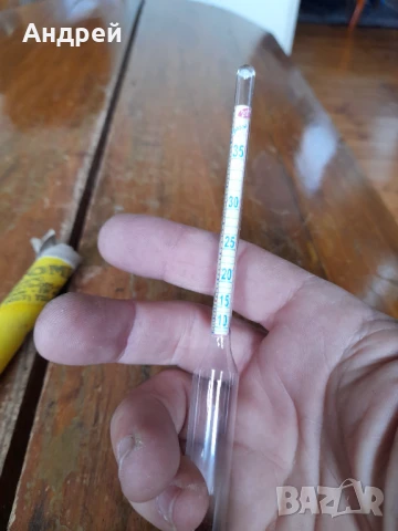 Стар спиртомер #17, снимка 4 - Други ценни предмети - 50633570