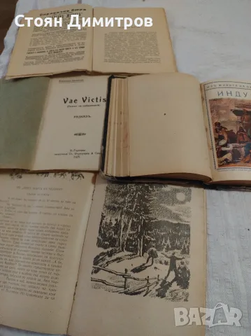 Страхотни книжки от 1925год./1915г/1927г. уникални книжки колекционерски , снимка 2 - Антикварни и старинни предмети - 55725164