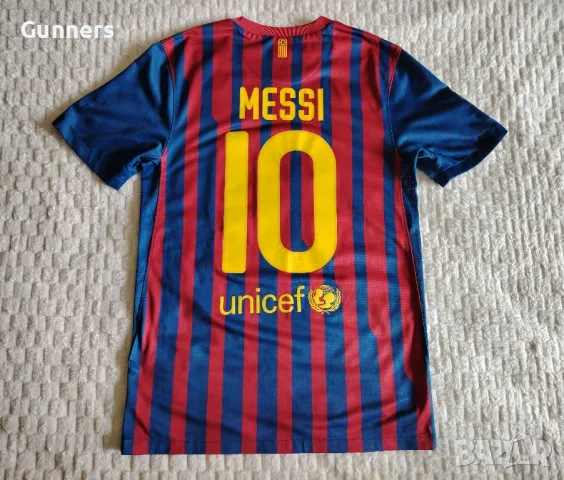 Barcelona 11/12 Home Shirt #10 Lionel Messi, S, снимка 1 - Спортни дрехи, екипи - 47476209