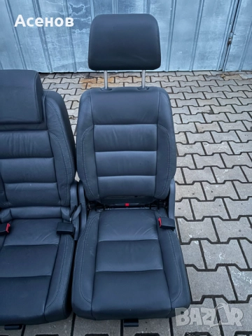 Кожени Седалки Кожен Салон за VW Touran Туран Тоуран, снимка 8 - Аксесоари и консумативи - 52150802