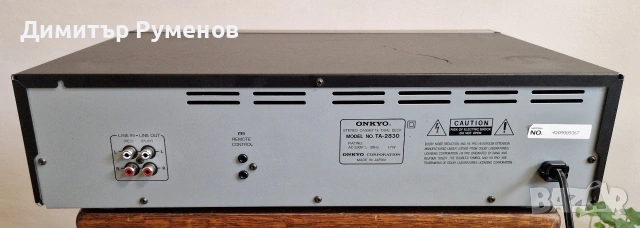 Касетен дек Onkyo TA-2830, снимка 8 - Декове - 53926870