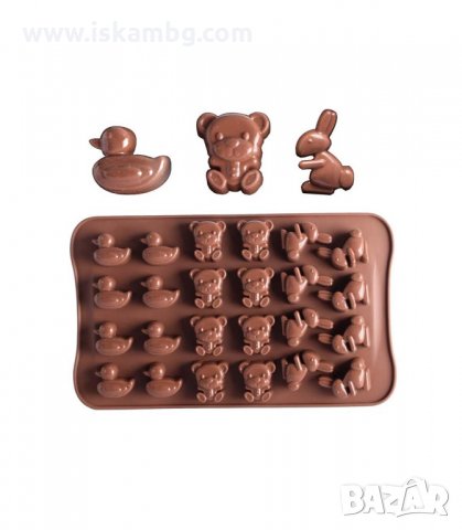 СИЛИКОНОВИ МОЛДОВЕ ЗА БОНБОНИ С РАЗЛИЧНИ ФОРМИ - код 2874, снимка 18 - Форми - 33911004