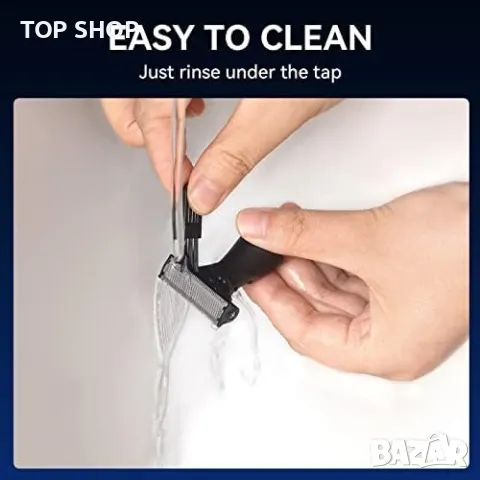 Нов Мъжки комплект за подстригване на брада тяло/Тример, снимка 6 - Друга електроника - 49732411