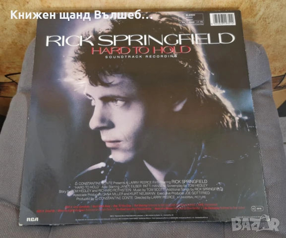 Грамофонни Плочи - Поп - Рок:  Rick Springfield - Hard To Hold, снимка 2 - Грамофонни плочи - 50605141