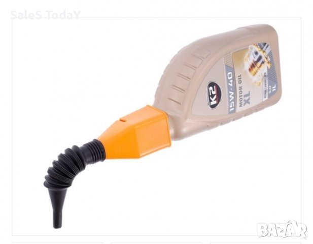 Фуния за шише, универсална, гъвкава, пластмаса, ф20-24