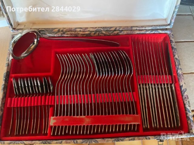 продавам комплект прибори за хранене , снимка 2 - Прибори за хранене, готвене и сервиране - 50319984