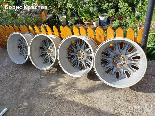 18ки Audi OE 5x112mm, снимка 6 - Гуми и джанти - 55778766